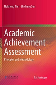 Front cover of Academic Achievement Assessment by Huisheng Tian