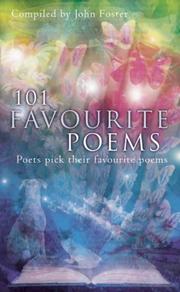 Front cover of 101 Favourite Poems by John Foster