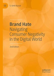 Cover of Brand Hate by S. Umit Kucuk