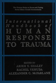 Front cover of International handbook of human response to trauma by Rachel Yehuda