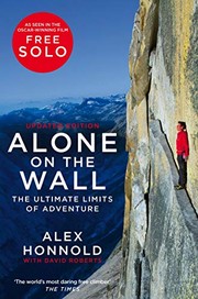 Cover of Alone on the wall by Alex Honnold