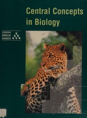 Front cover of Central concepts in biology by Mary Jones