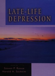 Cover of Late-life depression by Steven P. Roose