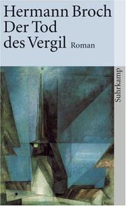 Cover of Der Tod des Vergil by Hermann Broch