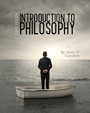 Cover of Introduction to Philosophy by James W. Gustafson