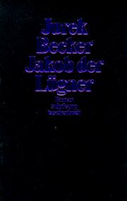 Cover of Jakob der Lügner by Jurek Becker