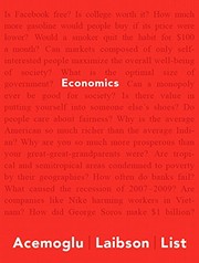 Cover of Economics by Daron Acemoglu