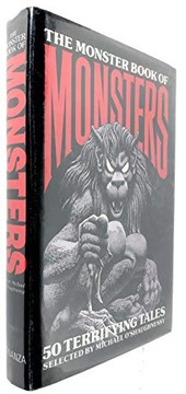 Front cover of The Monster book of monsters by Michael O'Shaughnessy