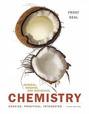 Cover of General, organic, and biological chemistry by Laura D. Frost