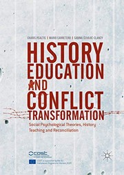 Front cover of History Education and Conflict Transformation by Charis Psaltis