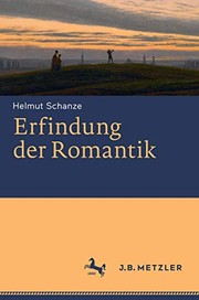 Cover of Erfindung der Romantik by Helmut Schanze