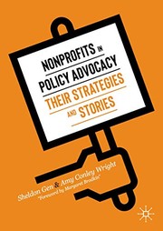 Front cover of Nonprofits in Policy Advocacy by Sheldon Gen