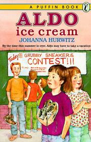 Front cover of Aldo Ice Cream by Johanna Hurwitz