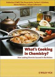 Front cover of What's cooking in chemistry? by Hubertus P. Bell