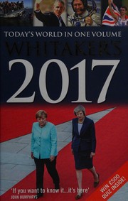 Cover of Whitaker's 2017 by Joseph Whitaker