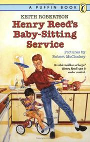 Front cover of Henry Reed's baby-sitting service by Keith Robertson