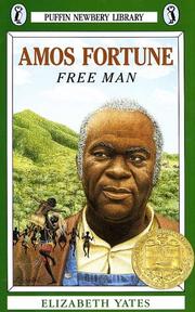 Front cover of Amos Fortune, free man by Elizabeth Yates