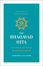 Front cover of The Bhagavad Gita by Edward Viljoen