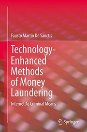 Front cover of Technology-Enhanced Methods of Money Laundering by Fausto Martin De Sanctis