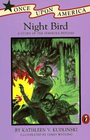Front cover of Night Bird by Kathleen V. Kudlinski