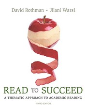 Cover of Read to succeed by David Rothman