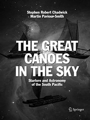 Front cover of The Great Canoes in the Sky by Stephen Robert Chadwick