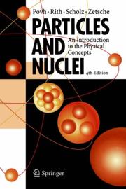 Front cover of Particles and nuclei by Bogdan Povh