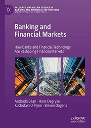 Front cover of Banking and Financial Markets by Andrada Bilan