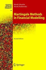 Cover of Martingale methods in financial modelling by Marek Musiela