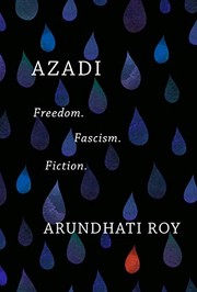 Cover of Azadi by Arundhati Roy