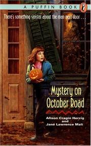 Cover of Mystery on October Road by Alison Cragin Herzig