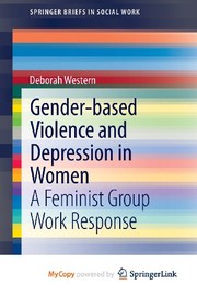 Front cover of Gender-based Violence and Depression in Women by Deborah Western