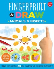 Front cover of Fingerprint & Draw : Animals & Insects by Maite Balart