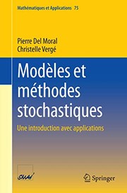 Front cover of Modèles et méthodes stochastiques by Pierre Del Moral
