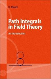 Cover of Path integrals in field theory by Ulrich Mosel