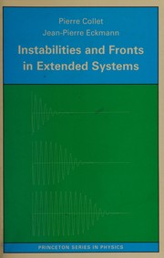 Cover of Instabilities and fronts in extended systems by Pierre Collet