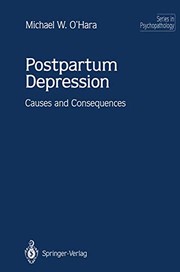 Cover of Postpartum depression by Michael W. O'Hara