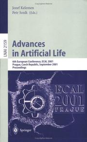 Front cover of Advances in artificial life by Jozef Kelemen