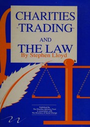 Front cover of Charities, Trading and the Law by Stephen Lloyd