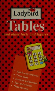 Front cover of Tables and other facts and figures by Dorothy Paull