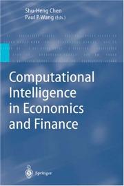 Cover of Computational intelligence in economics and finance by Shu-Heng Chen