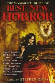 Front cover of The Mammoth Book of Best New Horror 24 by Stephen Jones