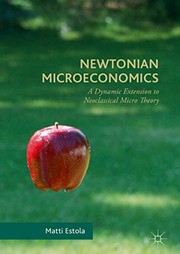 Cover of Newtonian Microeconomics by Matti Estola