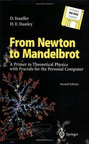 Cover of From Newton to Mandelbrot by Dietrich Stauffer