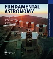 Cover of Fundamental astronomy by Hannu Karttunen