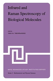Front cover of Infrared and Raman Spectroscopy of Biological Molecules by Theo M. Theophanides