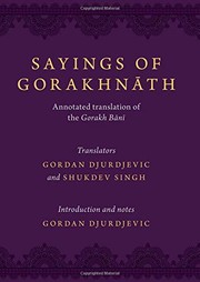 Front cover of Sayings of Gorakhnath by Gordan Djurdjevic