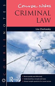 Cover of Course Notes by Lisa Cherkassky