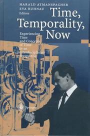 Front cover of Time, temporality, now by Harald Atmanspacher