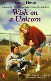Front cover of Wish on a Unicorn by Karen Hesse